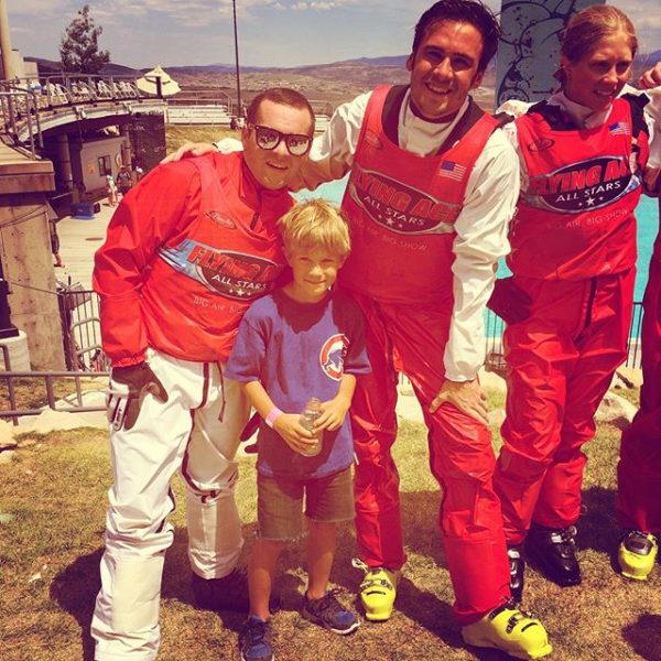 Tory with John and Troy after the show